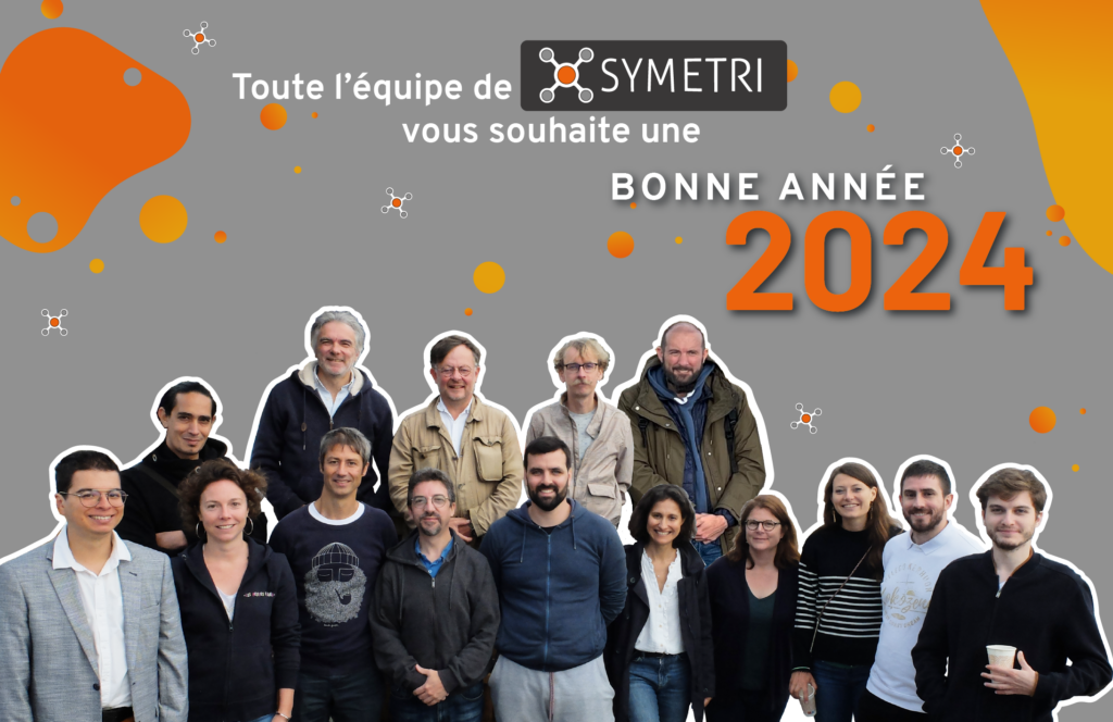 Symetri vous souhaite une belle année 2024 !