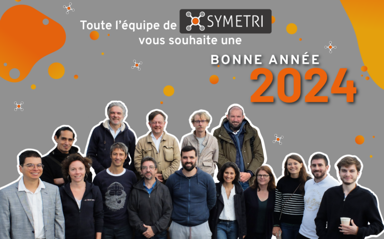 Symetri vous souhaite une belle année 2024 !