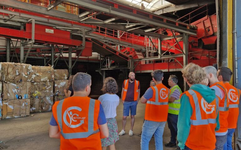 Visite du S3T'ec de Vitré par l'équipe Symetri