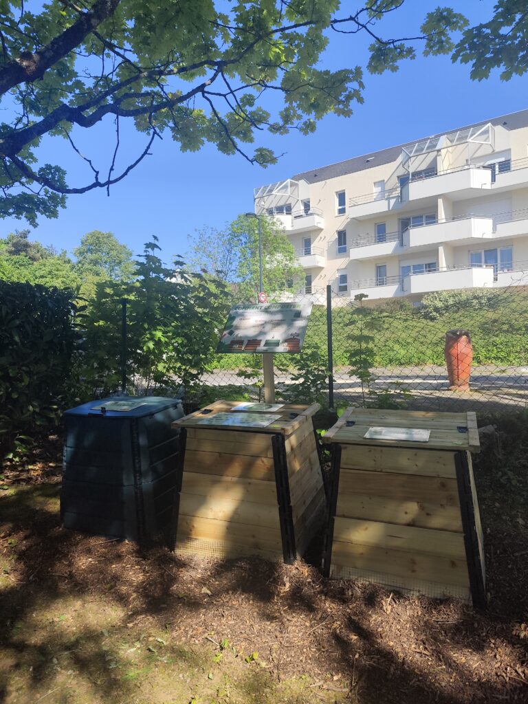 Les aires de compostage collectif
